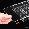 Scatola in plexiglass con scomparti  | Acquista online su jmarshop.com
